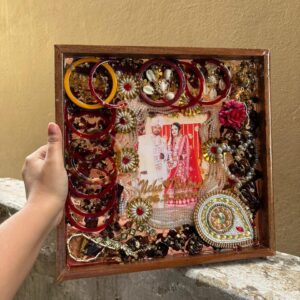 Personalized Wedding Preservation Resin Frame | Acrylic Base Memory Frame | Custom Bridal Keepsake
